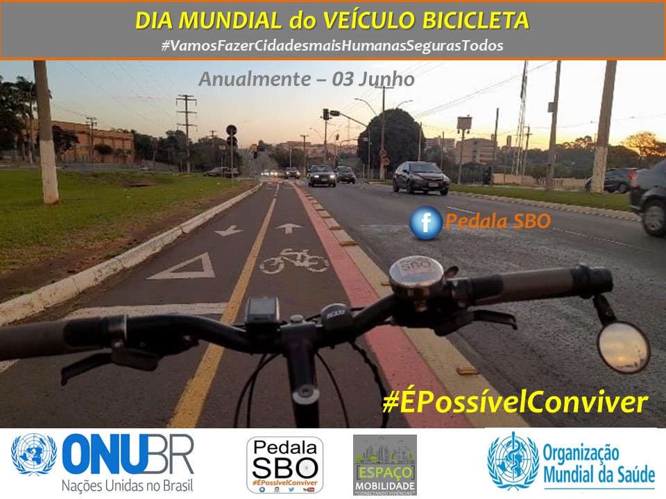 Por que o Dia Mundial da Bicicleta é comemorado em 3 de junho?