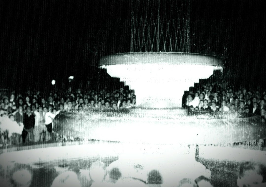 Inauguração da Fonte Luminosa em 1959